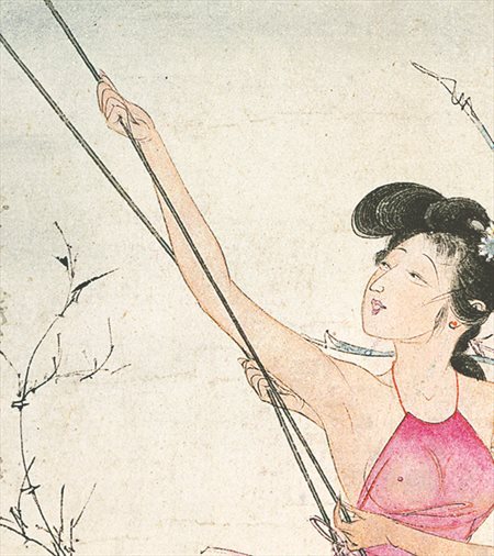 南浔-胡也佛的仕女画和最知名的金瓶梅秘戏图